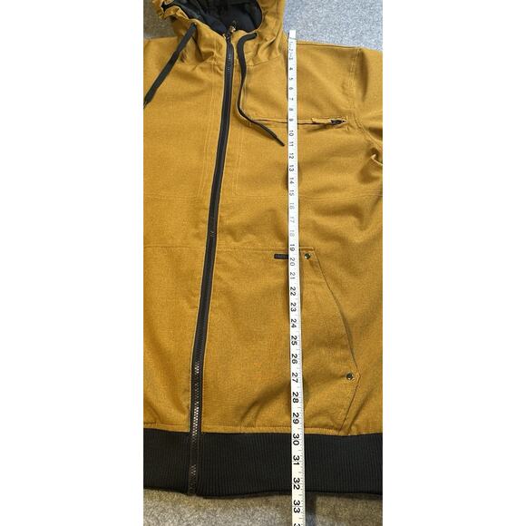 Empyre 10,000 MM Waterproof Snowboard/Ski Jacket Mustard Yellow Men Size Medium - Picture 4 of 15